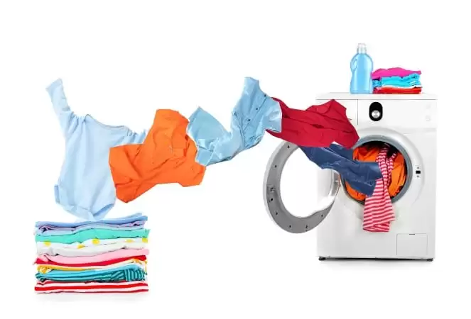 wash and fold laundry